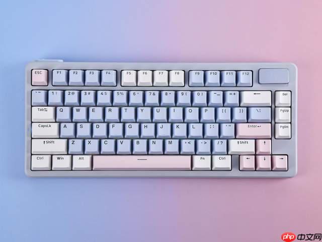 雷柏 V700 DIY-75 三模机械键盘评测：200+ 价位段的大厂精品