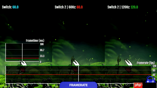 《空洞骑士:丝之歌》NS版与NS2版对比视频公开!帧数很稳定