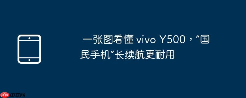 一张图看懂 vivo y500,“国民手机”长续航更耐用