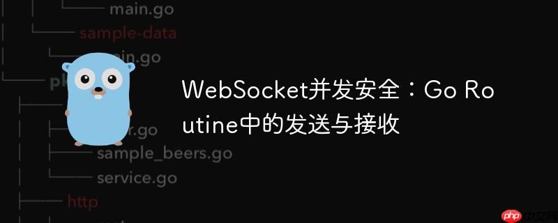 websocket并发安全：go routine中的发送与接收