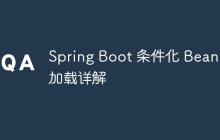 Spring Boot 条件化 Bean 加载详解