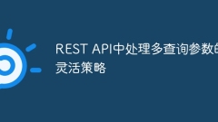 REST API中處理多查詢參數(shù)的靈活策略