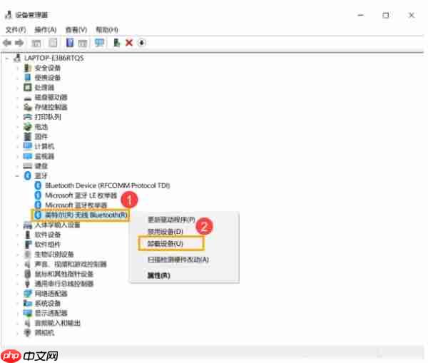 Win10笔记本电脑搜索不到蓝牙设备怎么办?