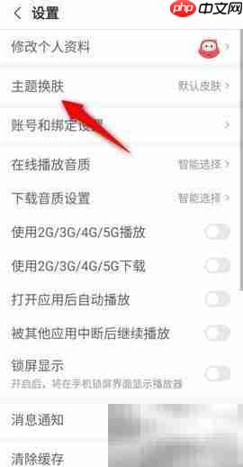 蜻蜓FM换肤教程