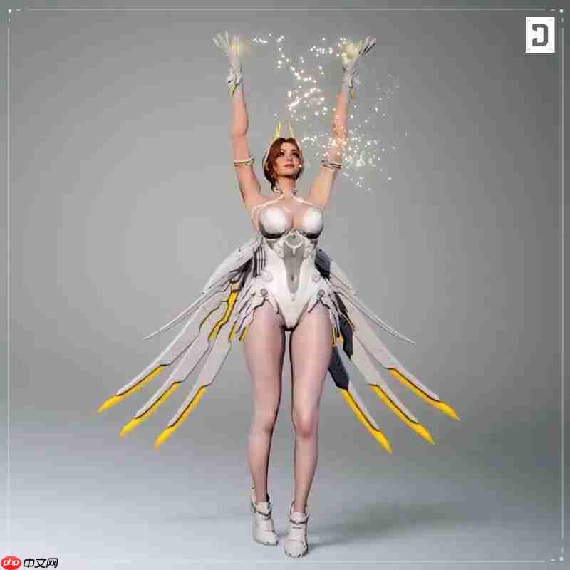 《第一后裔》美女塞琳娜新皮肤 质感非常逼真!