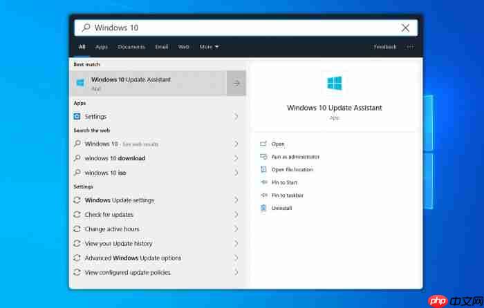 启用Win10 1903系统的沉浸式搜索栏的方法