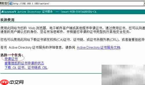 Web服务器证书申请指南