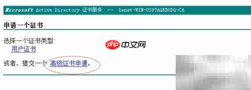 Web服务器证书申请指南