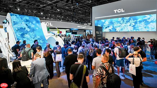 从中国领先到欧洲高端之选:TCL以AI与健康创新产品亮相IFA 2025