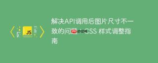 解决API调用后图片尺寸不一致的问题：CSS 样式调整指南