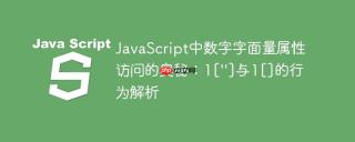 JavaScript中数字字面量属性访问的奥秘：1['']与1[]的行为解析