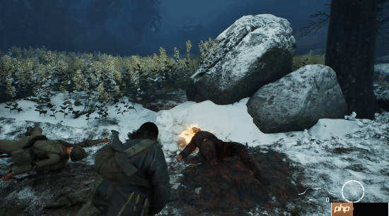 国产UE5抗日新游《山河在》首个实机演示公开！雪地骑马追火车