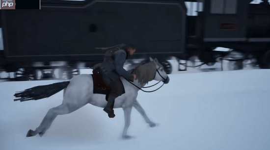 国产UE5抗日新游《山河在》首个实机演示公开！雪地骑马追火车