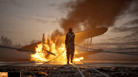 国产UE5抗日新游《山河在》首个实机演示公开！雪地骑马追火车