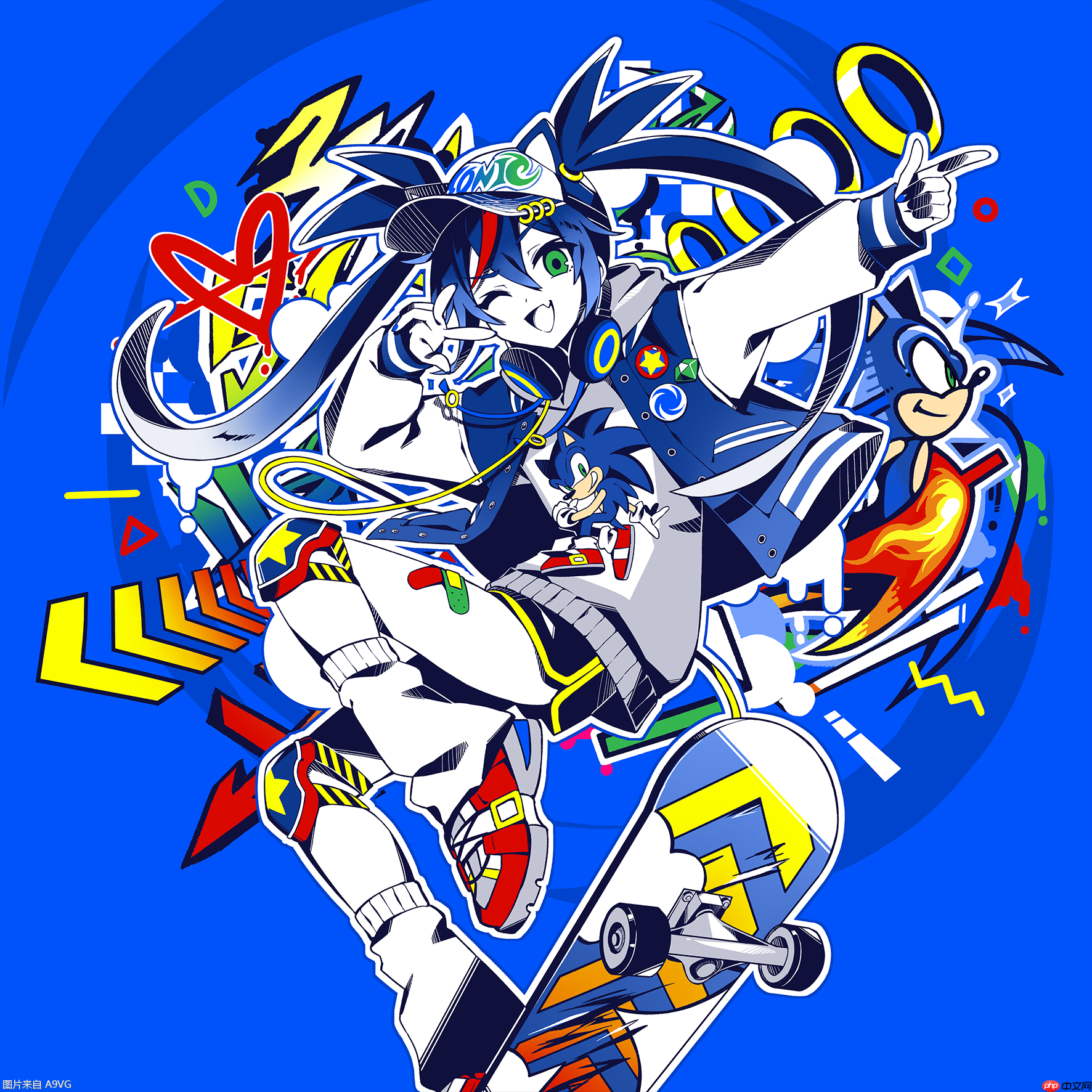 音速刺猬“索尼克”×“初音未来”音乐联动来袭