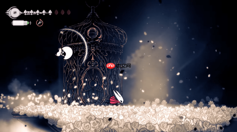 新玩家受《丝之歌》影响去玩《空洞骑士》:第一个boss都打不过!