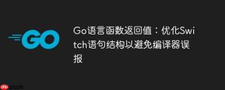 Go语言函数返回值：优化Switch语句结构以避免编译器误报