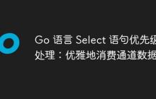 Go 语言 Select 语句优先级处理:优雅地消费通道数据