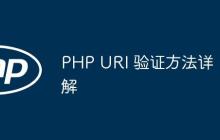 PHP URI 验证方法详解