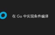 在 Go 中实现条件编译
