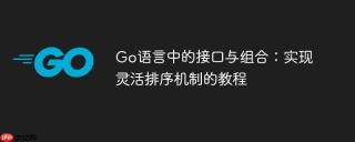 Go语言中的接口与组合:实现灵活排序机制的教程