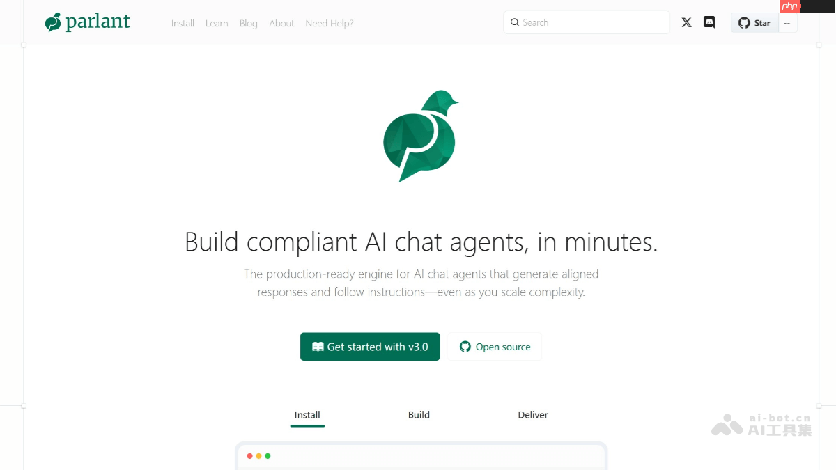 Parlant— 开源的大模型AI Agent开发框架