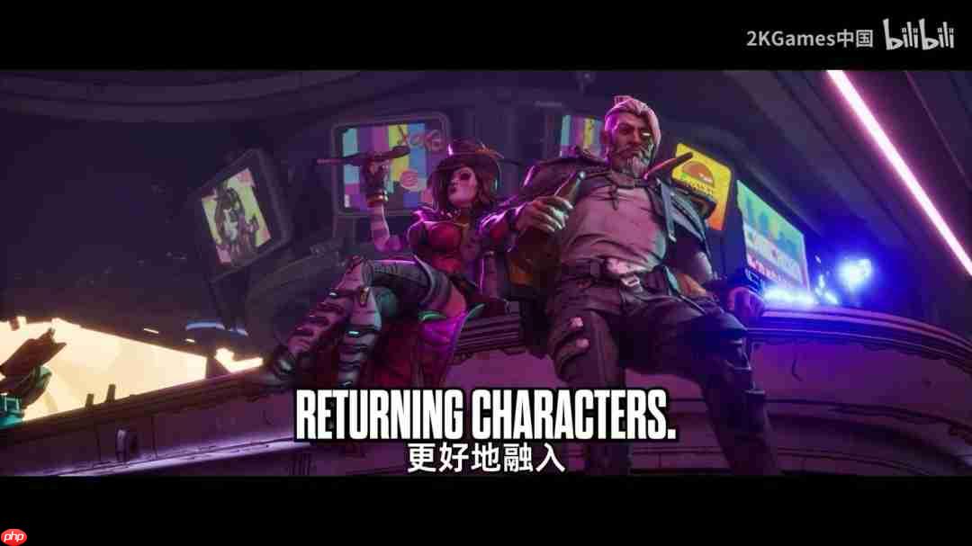 《无主之地4》老朋友介绍!3代顶尖杀手赞恩正式回归