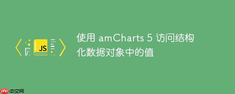 使用 amcharts 5 访问结构化数据对象中的值