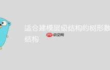 适合建模层级结构的树形数据结构