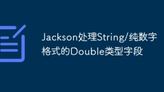 Jackson handles Double type fields in String/pure numeric format
