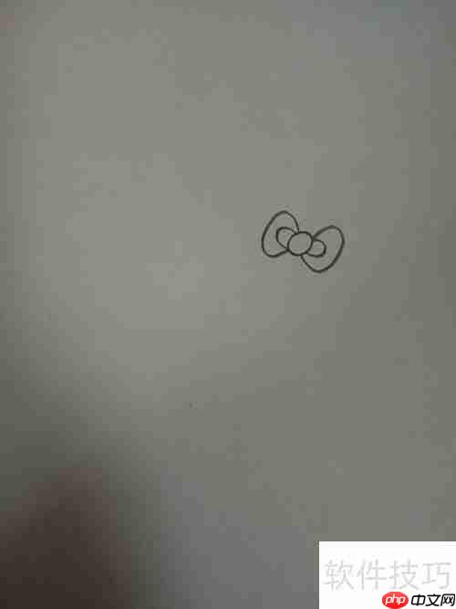 丑萌hello kitty简笔画