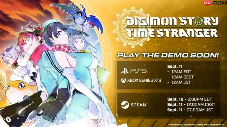 《数码宝贝物语：时空异客》确定推出试玩版！9月11日上线