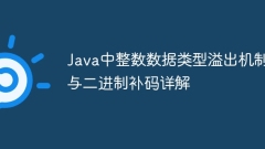 Java中整數(shù)數(shù)據(jù)類型溢出機(jī)制與二進(jìn)制補(bǔ)碼詳解