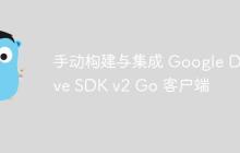 手动构建与集成 Google Drive SDK v2 Go 客户端