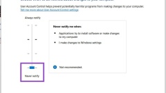 How to Disable User Account Control Popup on Windows 11?