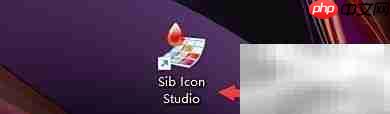 sib icon studio添加文本教程