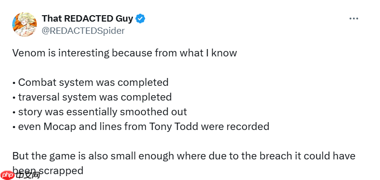 曝《毒液》衍生作已接近开发完成 但因规模或已取消!