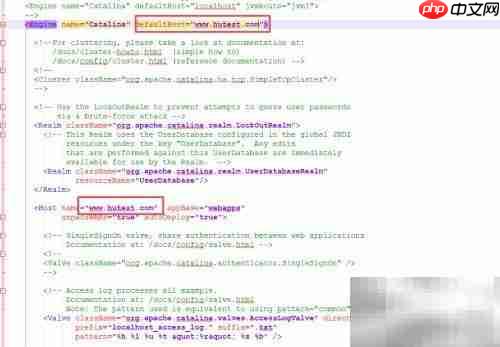 Tomcat域名解析配置方法