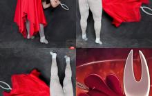 低成本COS小哥再发力 保暖裤窗帘抽象演绎《丝之歌》