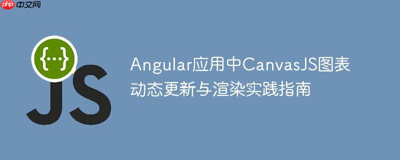 Angular应用中CanvasJS图表动态更新与渲染实践指南