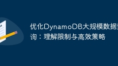 Optimize DynamoDB large-scale data query: Understanding limitations and efficient strategies