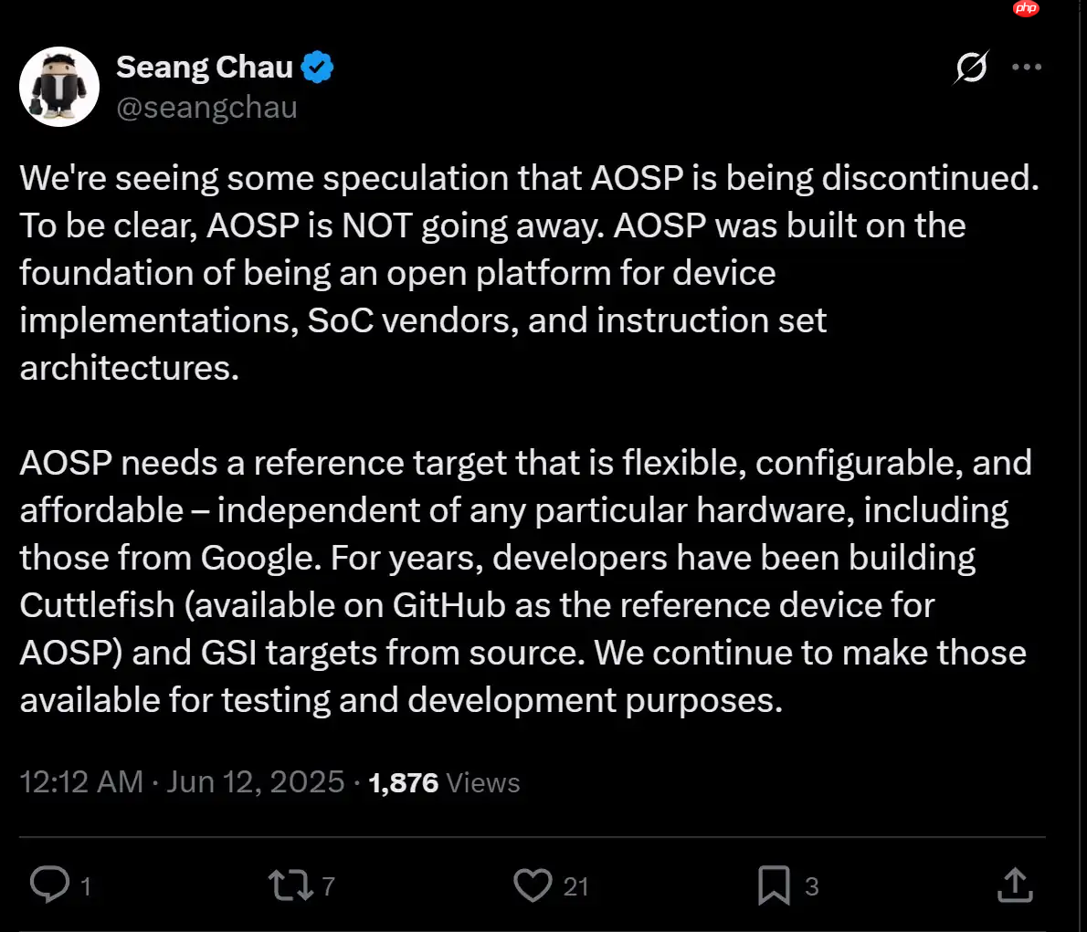 谷歌推迟发布 android 16 qpr1 的 aosp 源代码,引发担忧