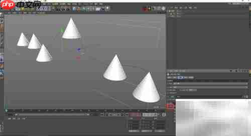 C4D克隆样条应用技巧