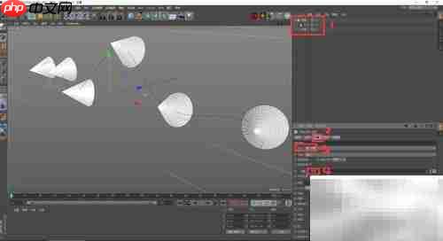 C4D克隆样条应用技巧