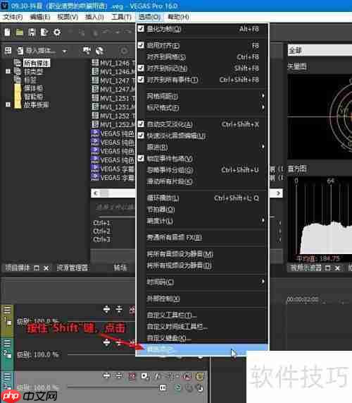 Vegas Pro自动保存频率修改方法