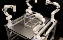 AlphaGo 作者領(lǐng)銜，8 個(gè)機(jī)械臂協(xié)同干活 0 碰撞，DeepMind 新作登 Science 子刊
