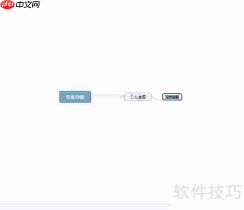 百度脑图制作思维导图指南