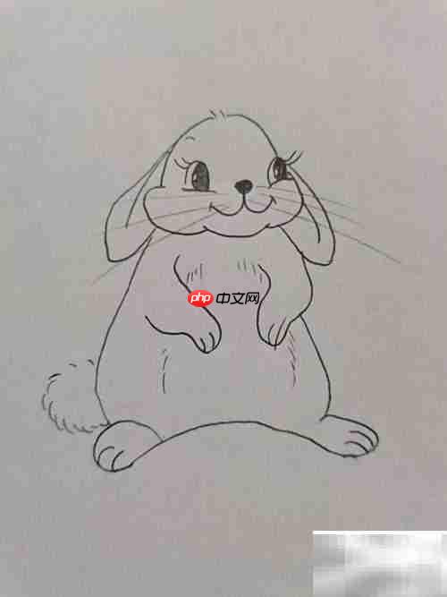 矢量图兔子绘制教程