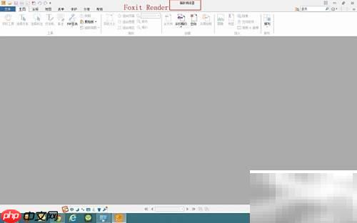 Foxit PDF全能工具