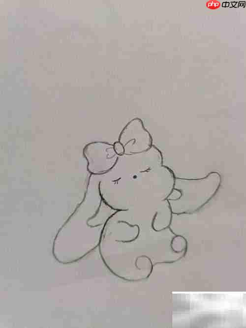 梦幻兔子绘画教程